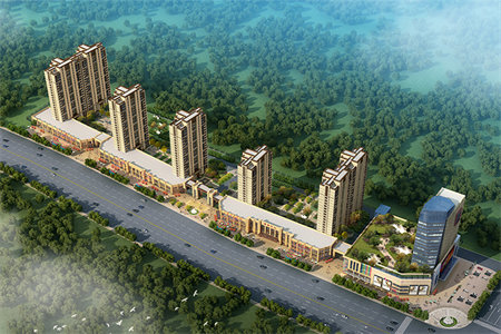 正大城市花园3室2厅2卫136㎡